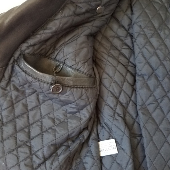 Hein Gericke HARLEY DAVIDSON Moto Jacket Vtg 80s Women's Lined Slim Cut Leather - Picture 12 of 16